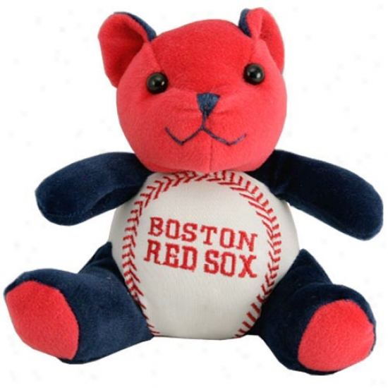 Boston Red Sox Plush Team Colors Baseball Bear