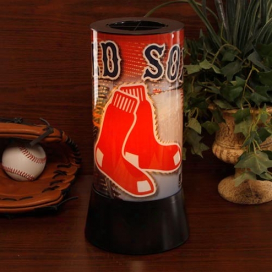 Boston Red Sox Rotating Lamp