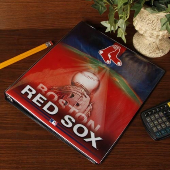 Boston Red Sox Team Logo 1'' 3-ring Binder