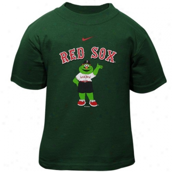 Boston Red Sox Tshirt : Nike Boston Red Sox Toddler Green Monster Tshirt