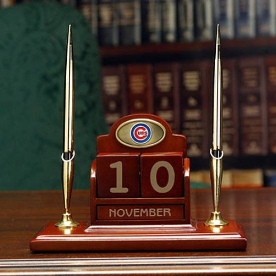 Chicago Cubs Calendar Desk Set