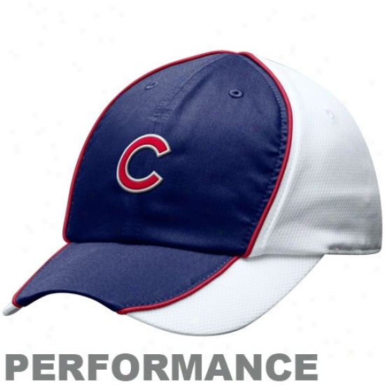 Chicago Cubs Caps : Nike Chicago Cubs Ladies White Nikefit Adjustable Performance Caps