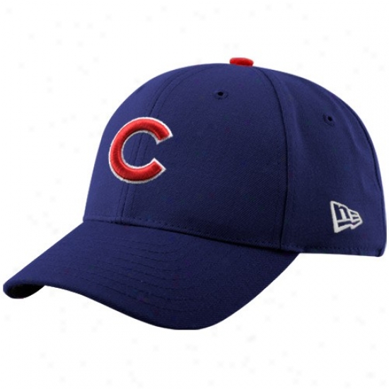 Chicago Cubs Hat : New Era Chicago Cubs Royal Blue Pinch Hitter Adjustable Hat