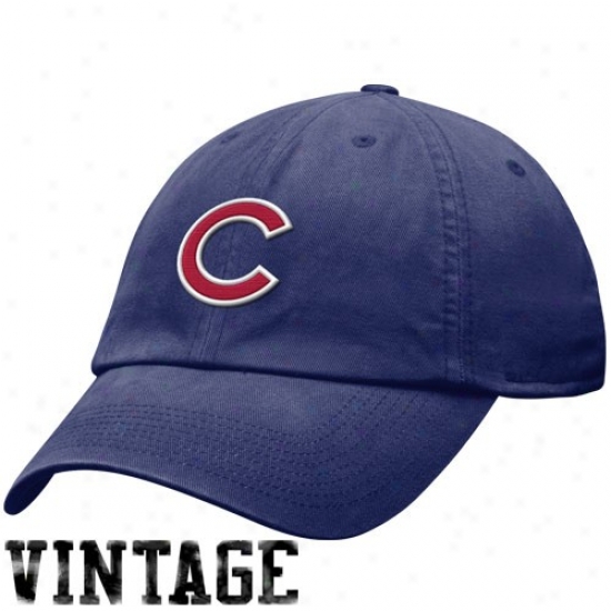 Chicago Cubs Merchandise: Nike Chicago Cubs Royal Blue Relaxec Fit Adjustable Hat