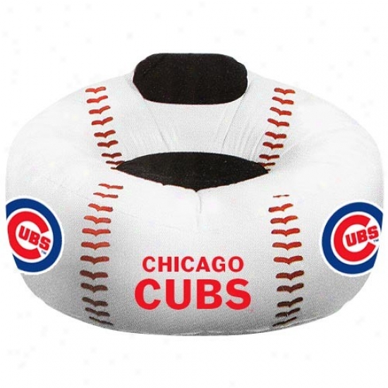 Chicago Cubs Oversized Inflatable Baseball Seat of justice
