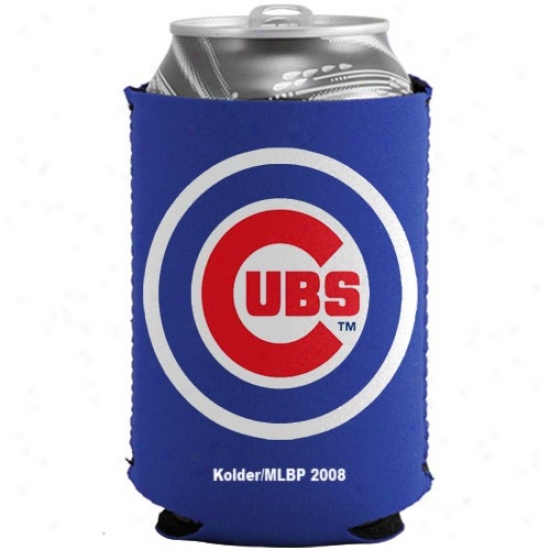 Chicago Cubs Royal Blue Collapsible Can Coolie