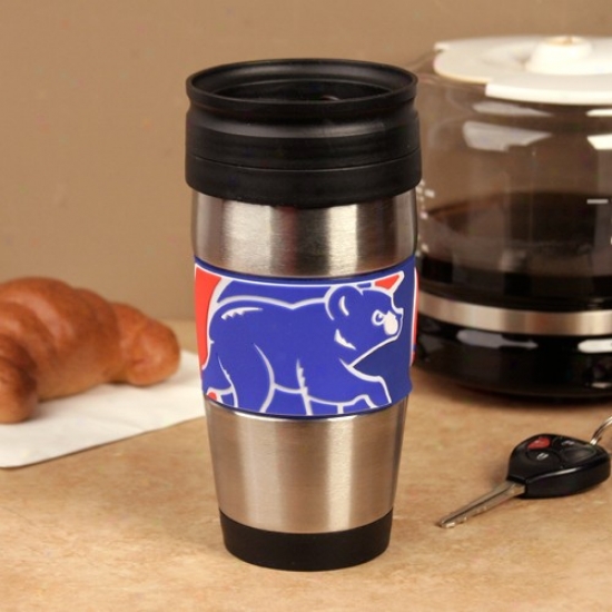 Chicago Cubs Stainleess Steel & Pvc Travel Tumbler