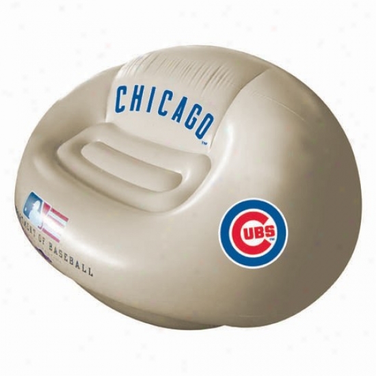 Chicago Cubs Team Logo Inflatable Sofa