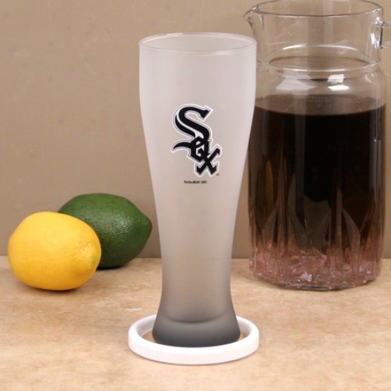 Chicago White Sox 23oz. Frosted Pilsner Glass