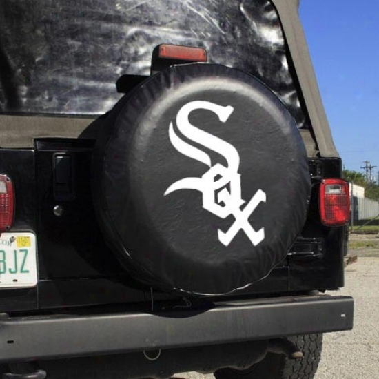 Chicago White Sox Wicked Logo Tire Cover
