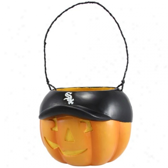 Chicago White Sox Halloween Pumpkin Bucket