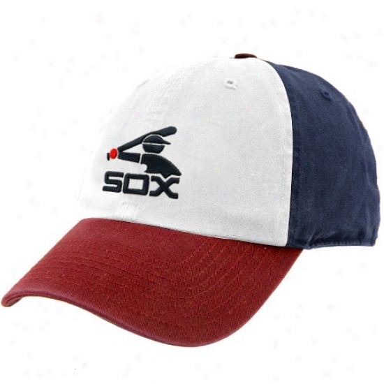Chicago White Sox Merchandise: Twins Enterprise Chicago White Sox Navy Pedantic  Freshman Franchis Fitted Hag