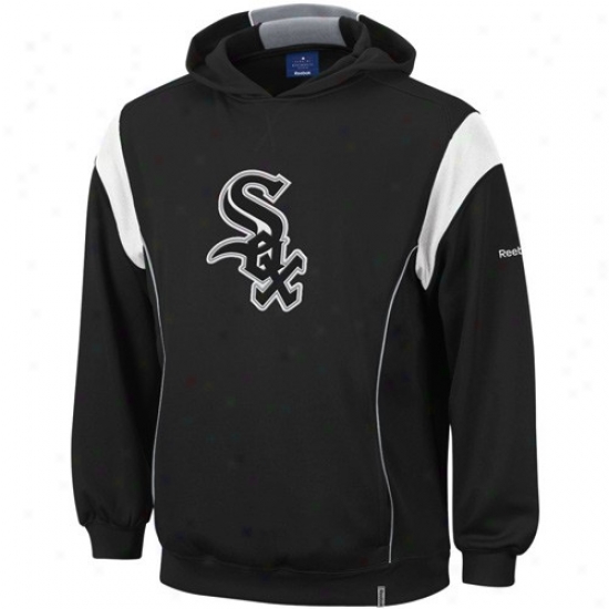 Chicago White Sox Sweatshirts : Reebok Chicago Happy Sox Black Showboat Sweatshirts