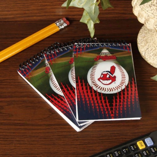 Cleveland Indians 3-pack Team Memo Pads