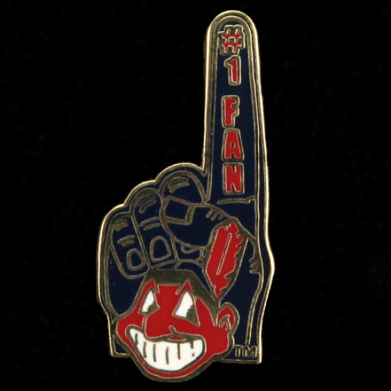 Cleveland Indians Hat : Cleveland Indians #1 Excite Pin