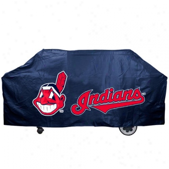 Cleveland Indians Navy Blue Grill Cover