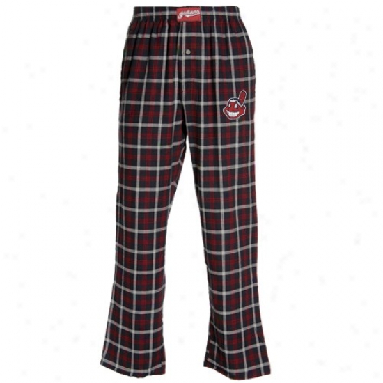 Cleveland Indians Navy Pedantic  Tailgate Pajama Pants
