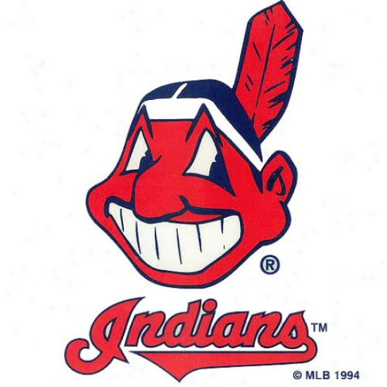 Cleveland Indians Slender Window Cling