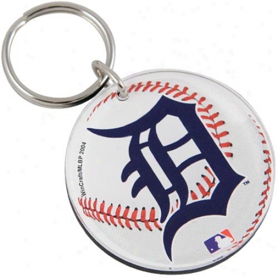 Detroit Tigers High Definition Team Logo Key Ring