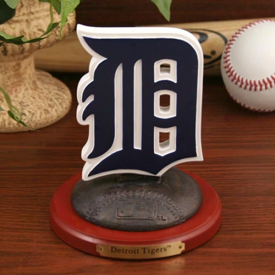 Detroit Tigers Team Logo Figurine