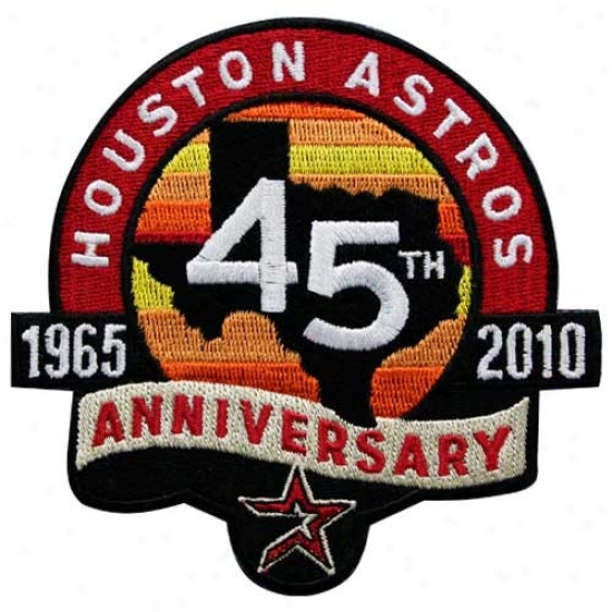 Housron Asttos 45th Anniversary Embroidered Collector Patch