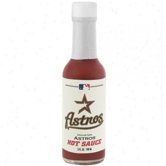 Houston Astros 5 Oz. Team Logo Hot Sauce