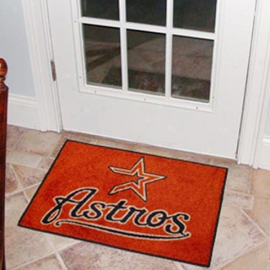 Houston Astros Orange Logo Starter Mat