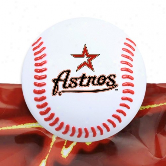 Houston Astros Teamm Logo Baseball Magnetic Chip Clip