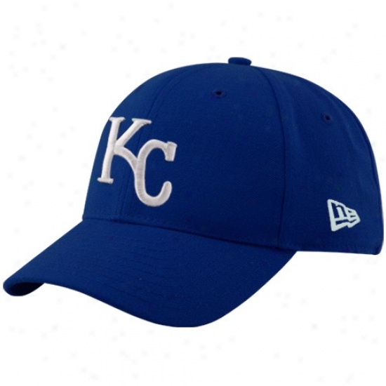 Kansas City Royals Caps : New Era Kansas City Royals Royal Blue Pinch Hitter Adjustable Caps