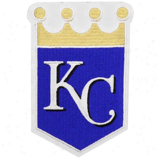 Kansas City Royals Embroidered Primary Logo Collector Patch