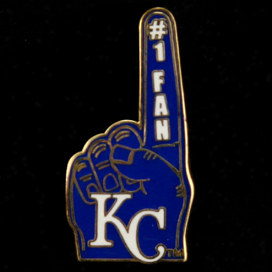 Kansas City Royals Merchandise: Kansas City Royals #1 Fan Pin