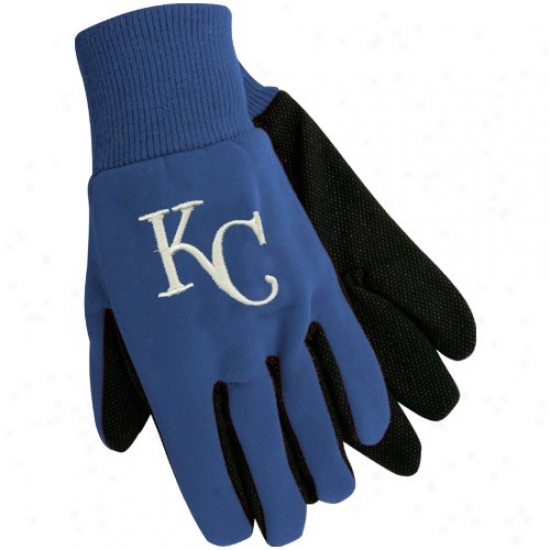 Kansas City Royals Royal Blue Utility Gloves