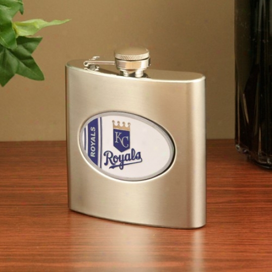 Kansas City Royals Stainless Steel Flask