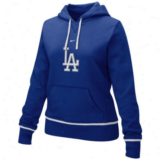 L.a. Dodgers Felece : Nike L.a. Dodgers Ladies Royal Blue Classic Fleece
