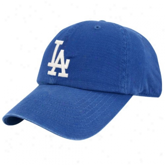 L.a. Dkdgers Cardinal's office : Twins Enterprise L.a. Dodgers Royal Blue Franchise Fitted Hat