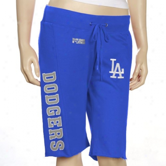 L.a. Dodgers Ladies Royal Blue Beholder Shorts