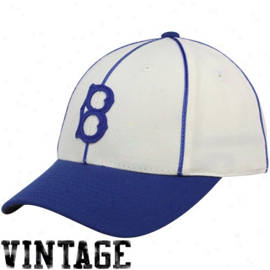 L.a. Dodgers Merchandise: Brooklyn Dodgers Royal Blue-white 1938 Throwback Cooperstown Fitted Hat