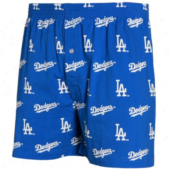 L.a. Dodgers Royal Blue T2 Boxer Shorts