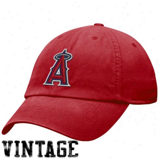 Los Angeles Angels Of Anaheim Hats : Nike Los Angeles Angels Of Anaheim Red Relaxed Fit Adjustable Hats