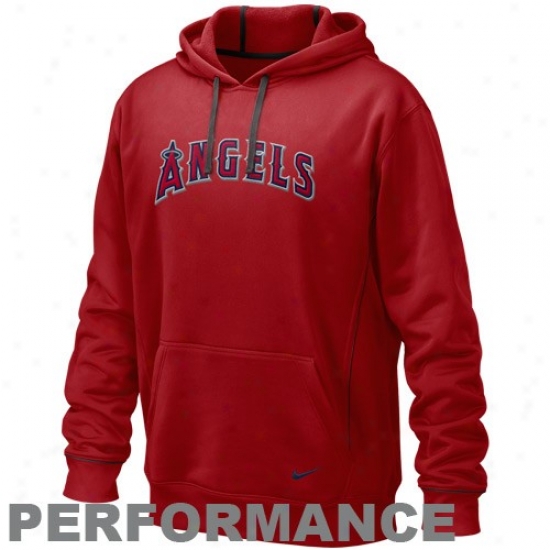 Los Angeles Angels Of Anaheim Sweatshirt : Nike Los Angeles Angels Of Anaheim Red Picklee Performance Sweatshlet