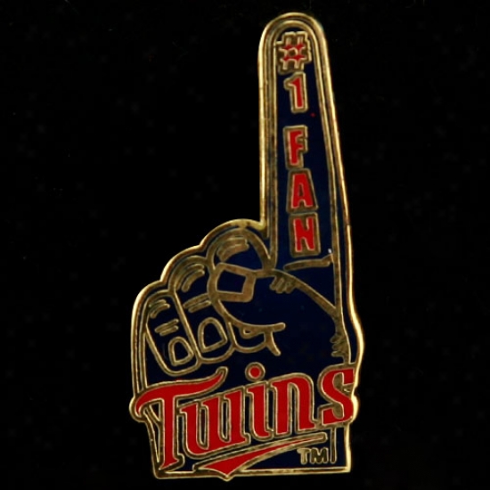 Minnesota Twins Hats : Minnesota Twins #1 Fan Pin