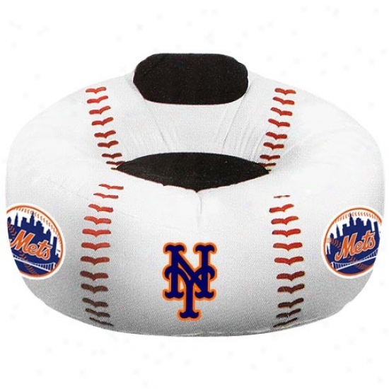 New York Mets Oversized Inflatable Baseball Chair