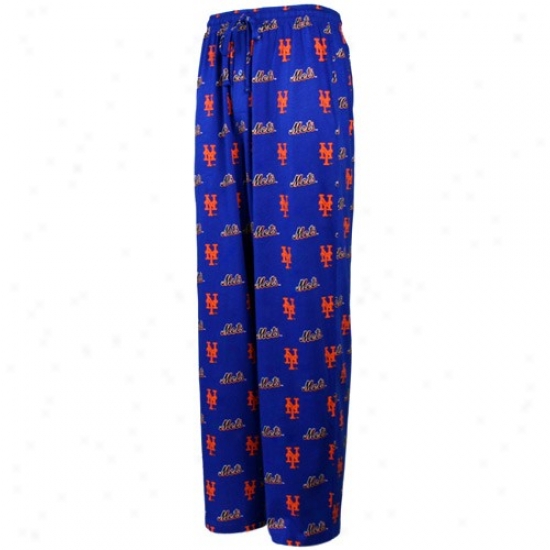 New York Mets Royal Blue T2 Pajama Pants