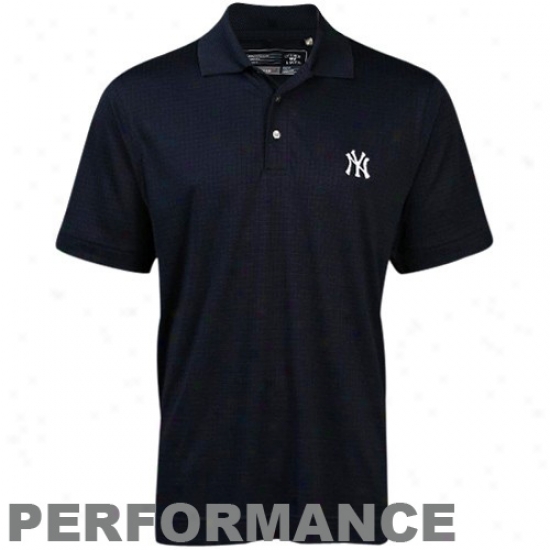 New York Yankees Golf Shirts : Cutte5 & Buck New York Yankees Ships Pedantic  Elrment Performance Golf Shirts