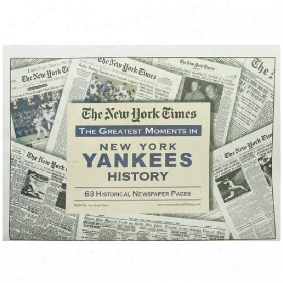 New York Yankees Greatest Moments Newspaper