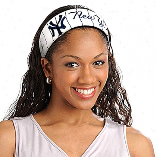 New York Yankees Mlb Fanband Jersey Headband
