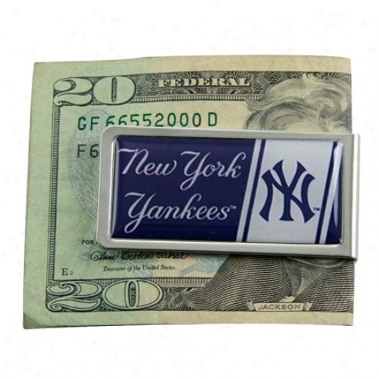 New York Yankees Mlb Money Clip