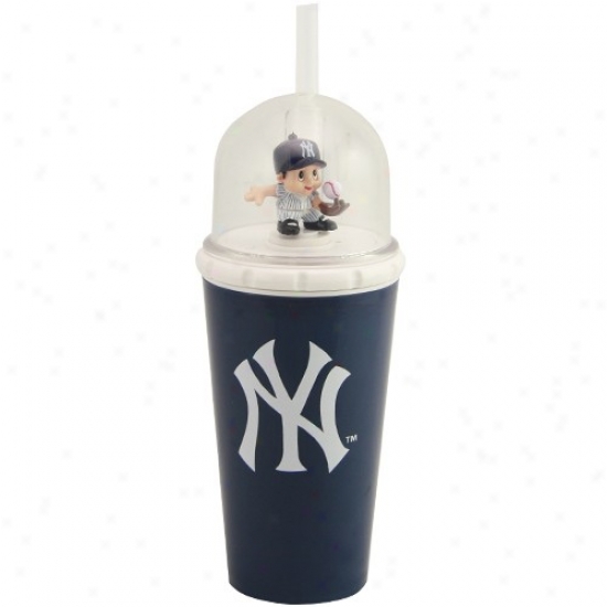 New York Yankees Ships of war Blue Wind-up Mascot Cup