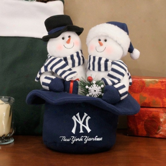 New York Yankees Snowmen Crop Hat