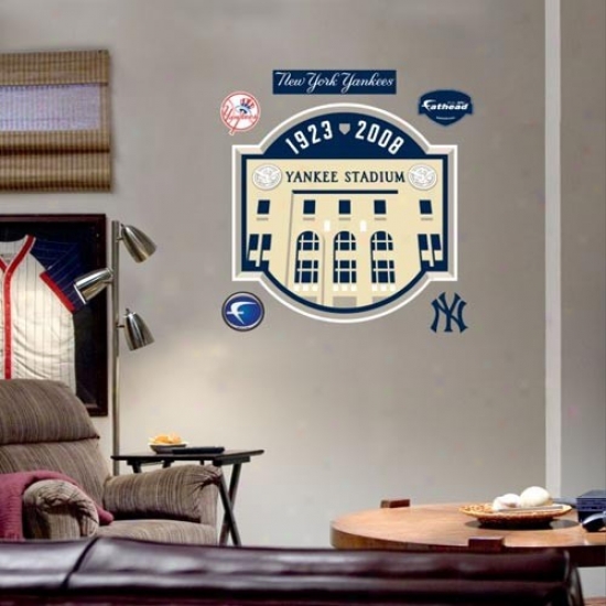 New York Yankees Yankee Stadium Fathead Wall Sticker